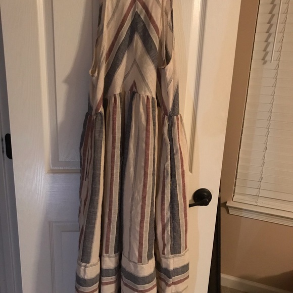 Tie neck Midi dress Size L NWOT - Picture 2 of 4